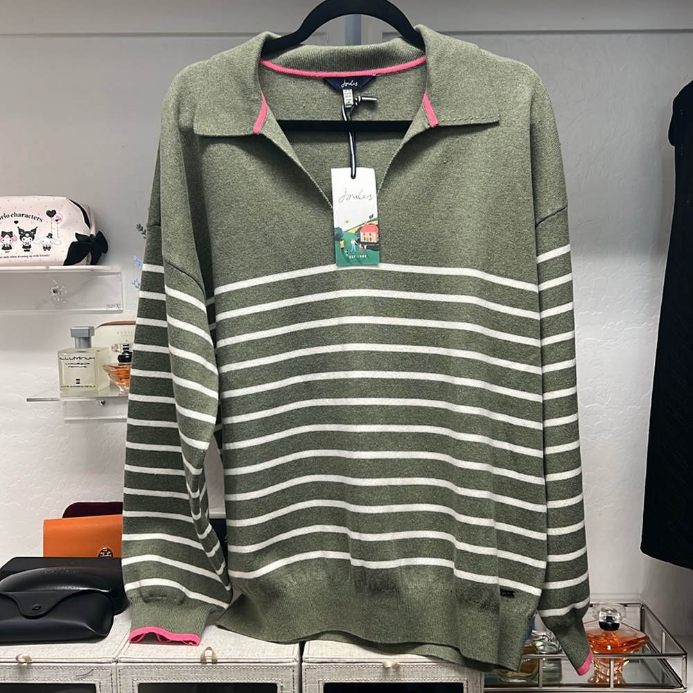 NWT JOULES Collared sweater